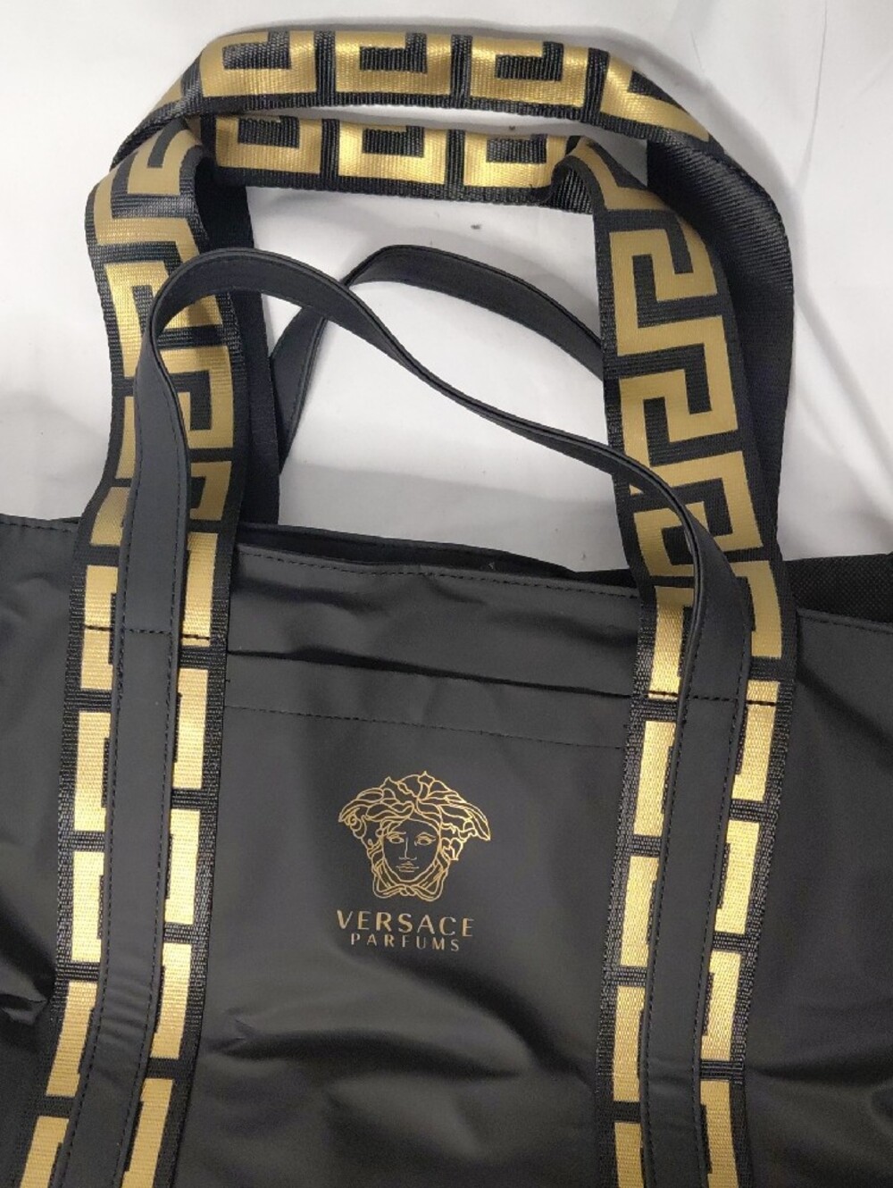 Versace Black Tote with Gold Medusa Logo - Picture 11 of 11